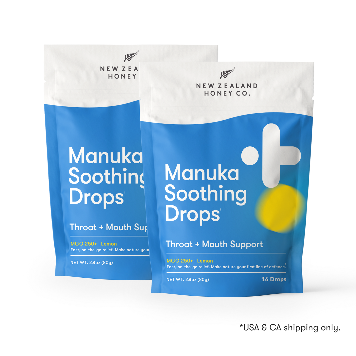 Manuka Soothing Drops with Lemon | MGO 250+