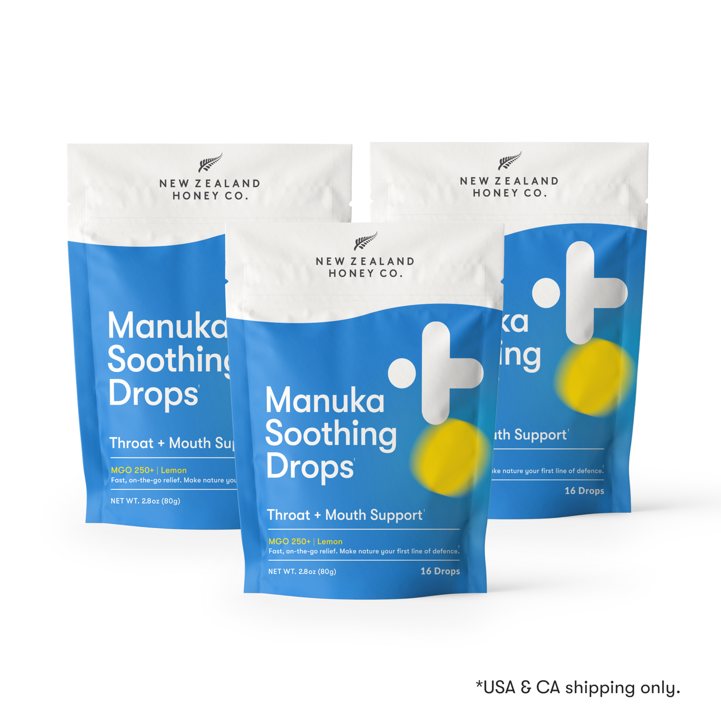 Manuka Soothing Drops with Lemon | MGO 250+