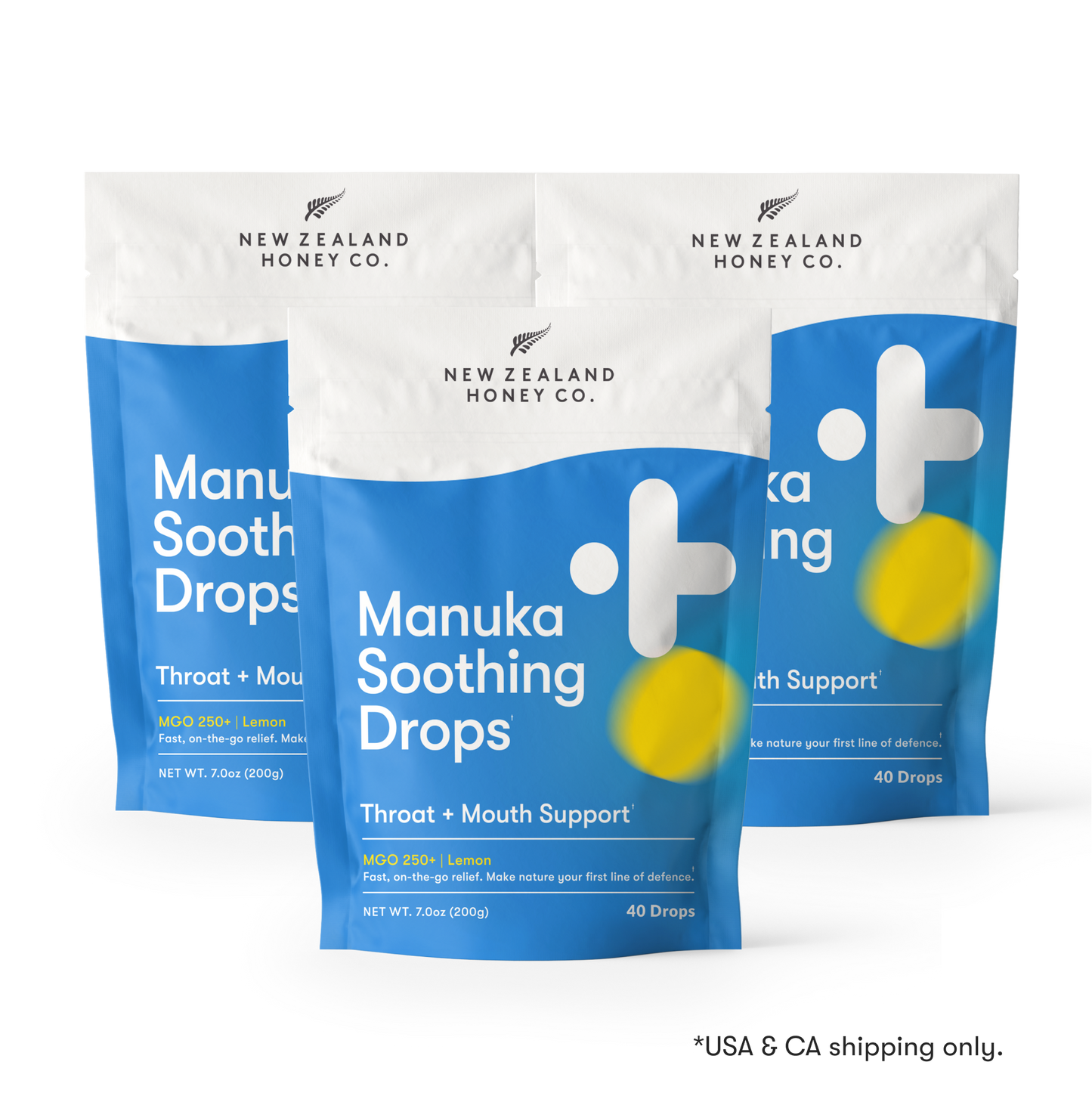 Manuka Soothing Drops with Lemon | MGO 250+